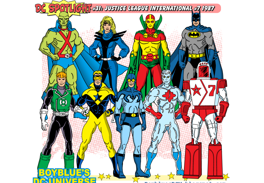 Boyblue’s DC Universe: Justice League International 1987