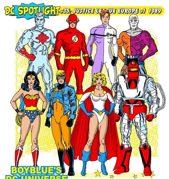 Boyblue’s DC Universe: Justice League Europe 1989
