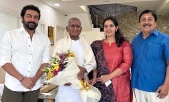 Sivakumar, Suriya, and Brinda Meet Ilayaraja – A Heartfelt Gift of Appreciation – Tamil News