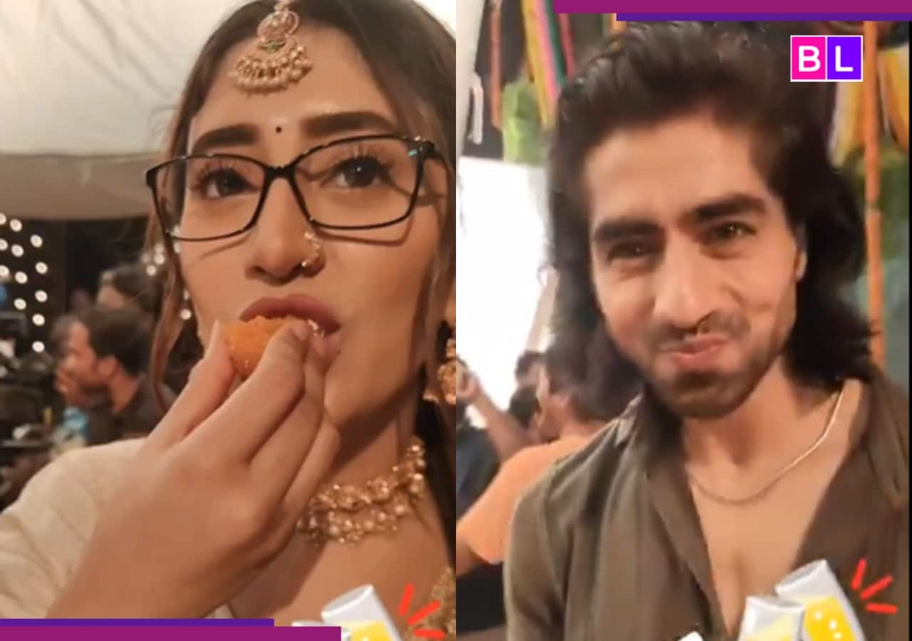 Shivangi Joshi, Harshad Chopda celebrate the telecast of their show by… [Watch video]