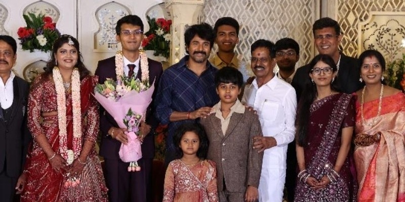 Kalaipuli Thanu Celebrates Grandson’s Wedding with Star-Studded Attendance – Tamil News