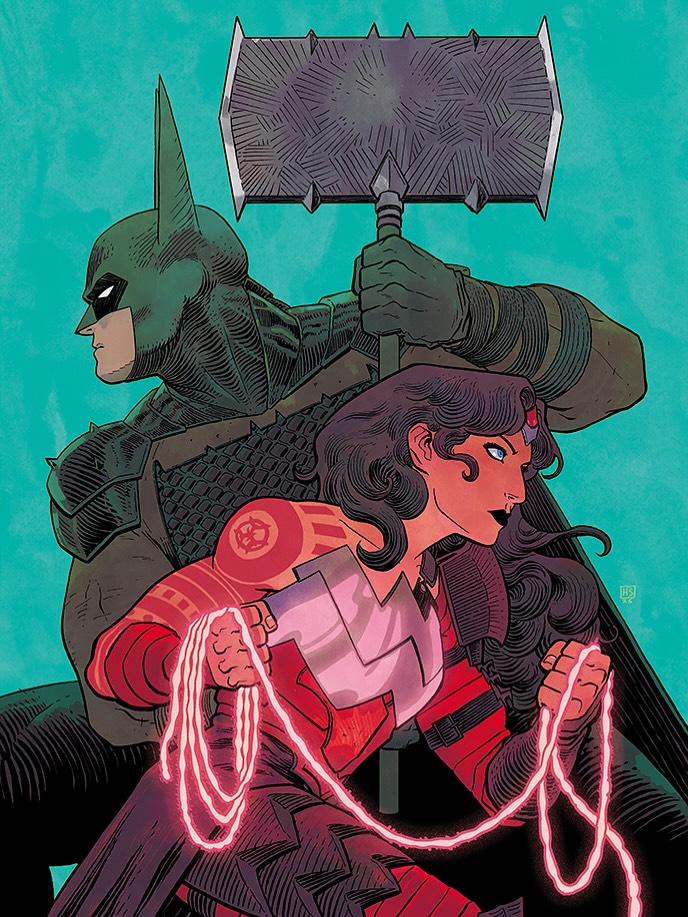 Absolute Batman and Wonder Woman team up this December