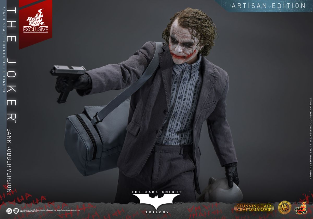 Hot Toys announces Dark Knight Joker – Bank Robber Vesion