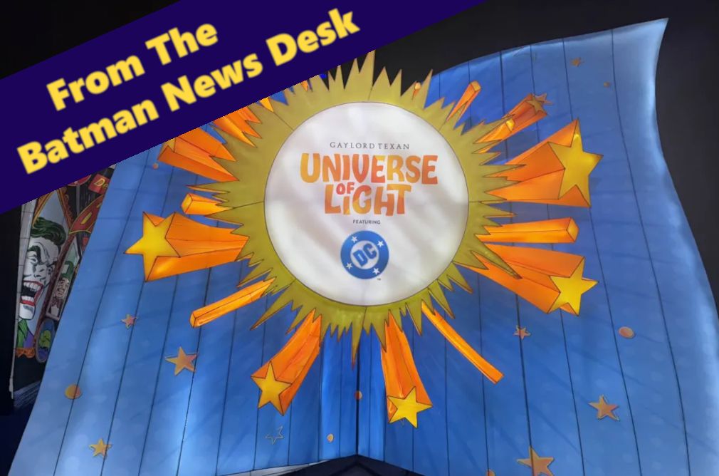 From the Batman News Desk: a journey through Gaylord Texan’s DC Comics Universe of Light