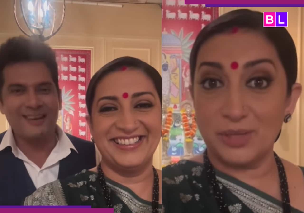 Kyunki Saas Bhi Kabhi Bahu Thi 2: Smriti Irani has THIS special message for co-star Amar Upadhyay: ‘Maine aaj tak…’