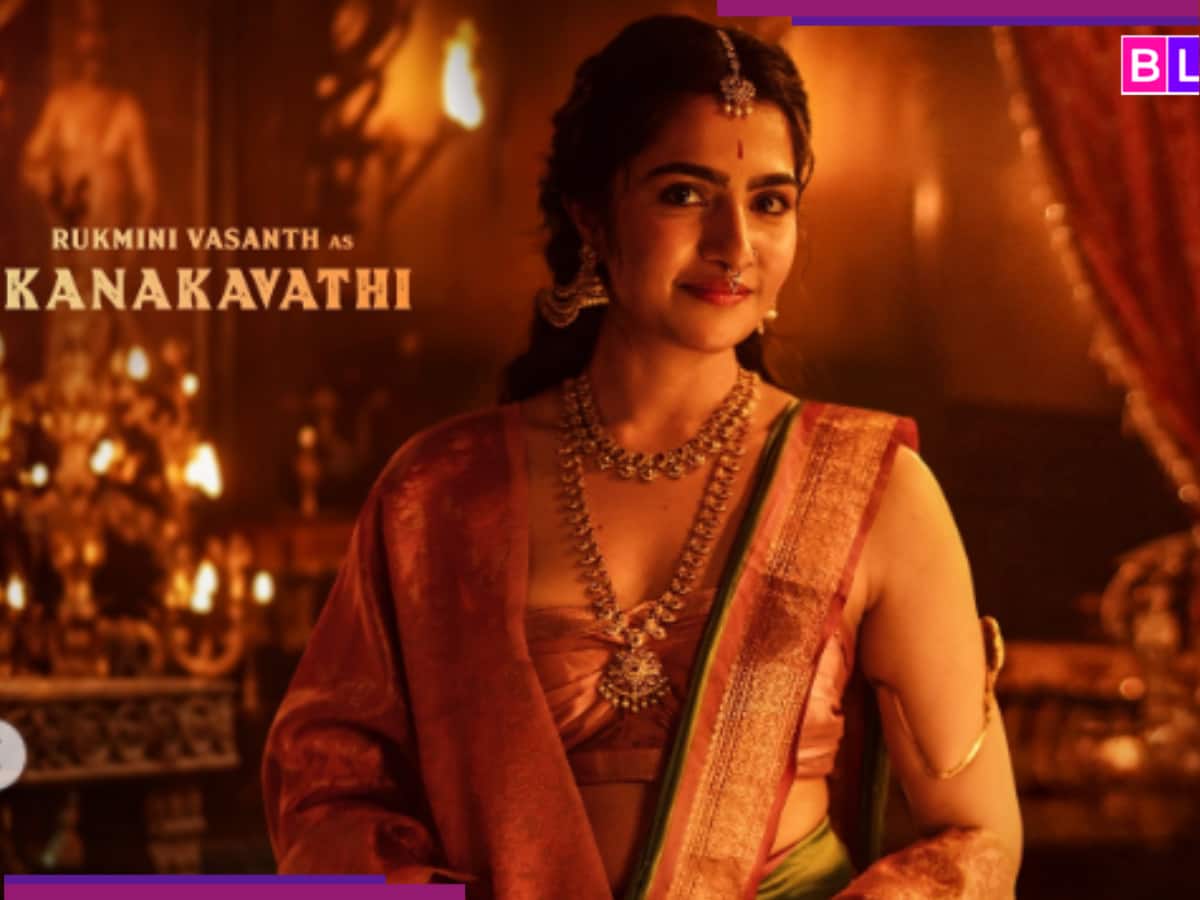 Rukmini Vasanth’s FIRST look as Kanakavathi revealed, she looks regal in…; film to release on…