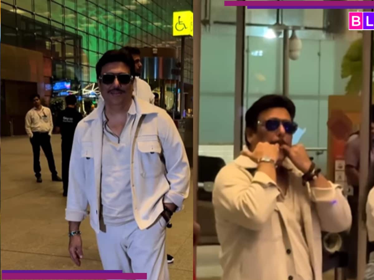 Govinda makes FIRST public appearance amid divorce rumours with wife Sunita Ahuja, actor looks cool in… [Watch Video]